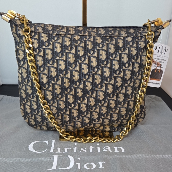 Dior Handbags - Dior Vintgae 1970s Trotter shoulder bag Rare Iconic style not often seen
